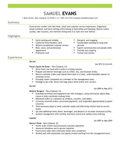 Army resume format