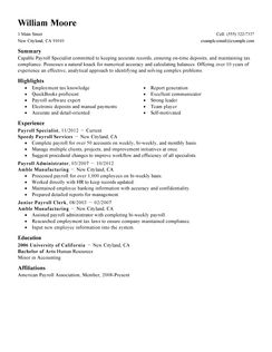 Sourcing specialist resume examples