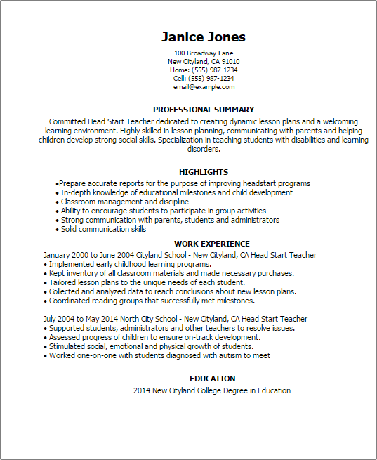 education resume templates to impress any employer how to start my resume