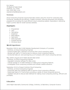 Three cloud computing skills to make your resume stand out
