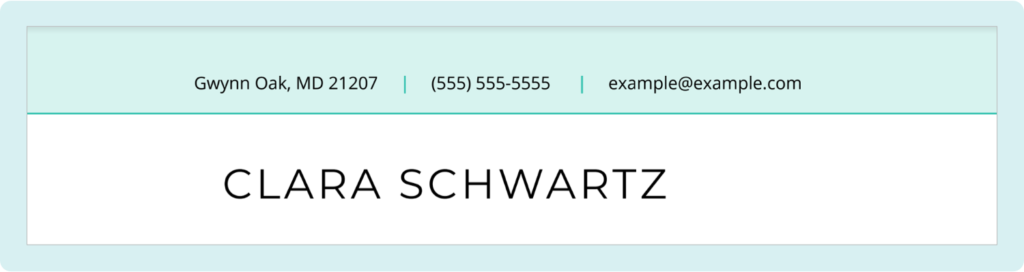 Step 2 Contact Information