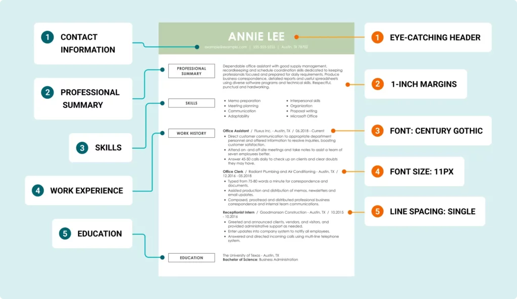 Basic Resume Layouts Design