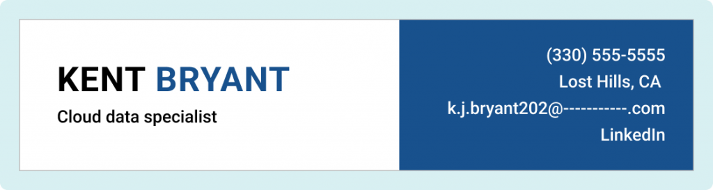 Social Media Contact Info