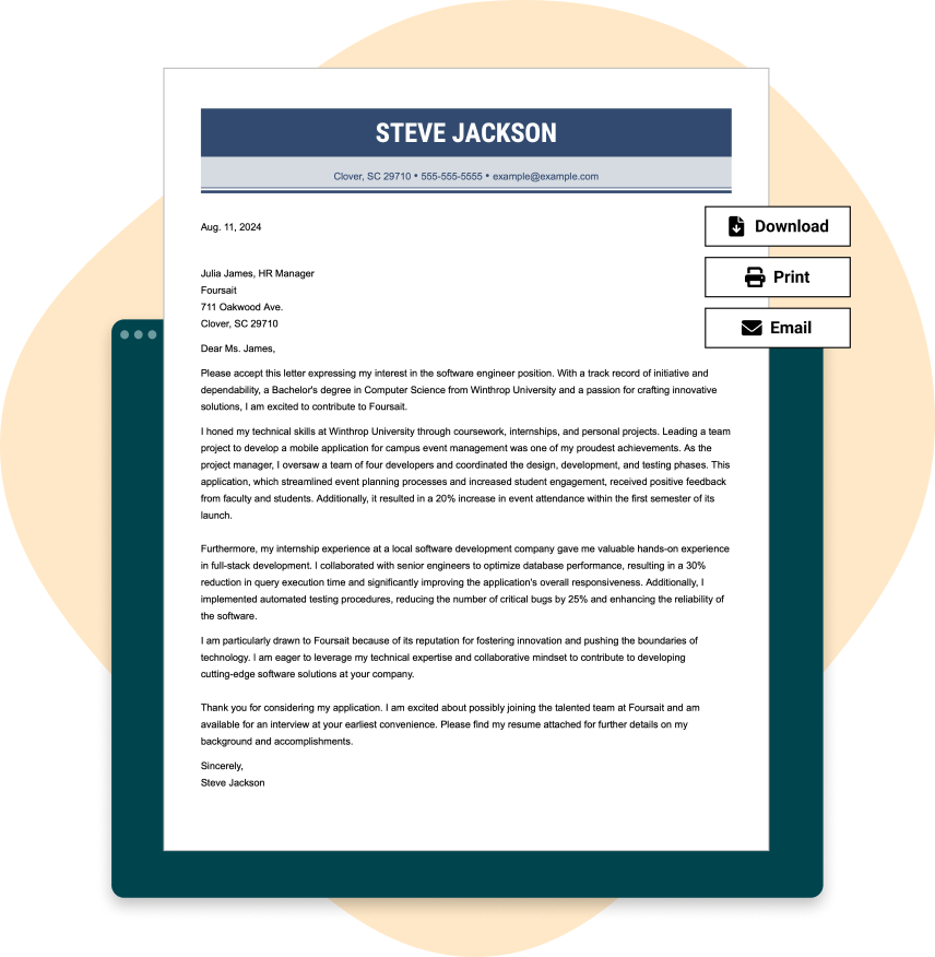 AI Cover Letter Generator Create Yours In Minutes AI Cover Letter Generator Create Yours In Minutes