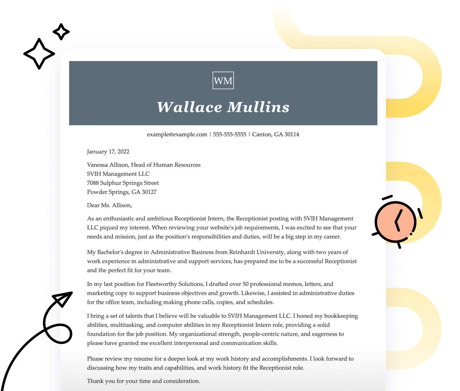 Build Your Cover Letter