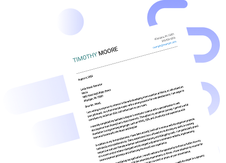 Counter banner right image