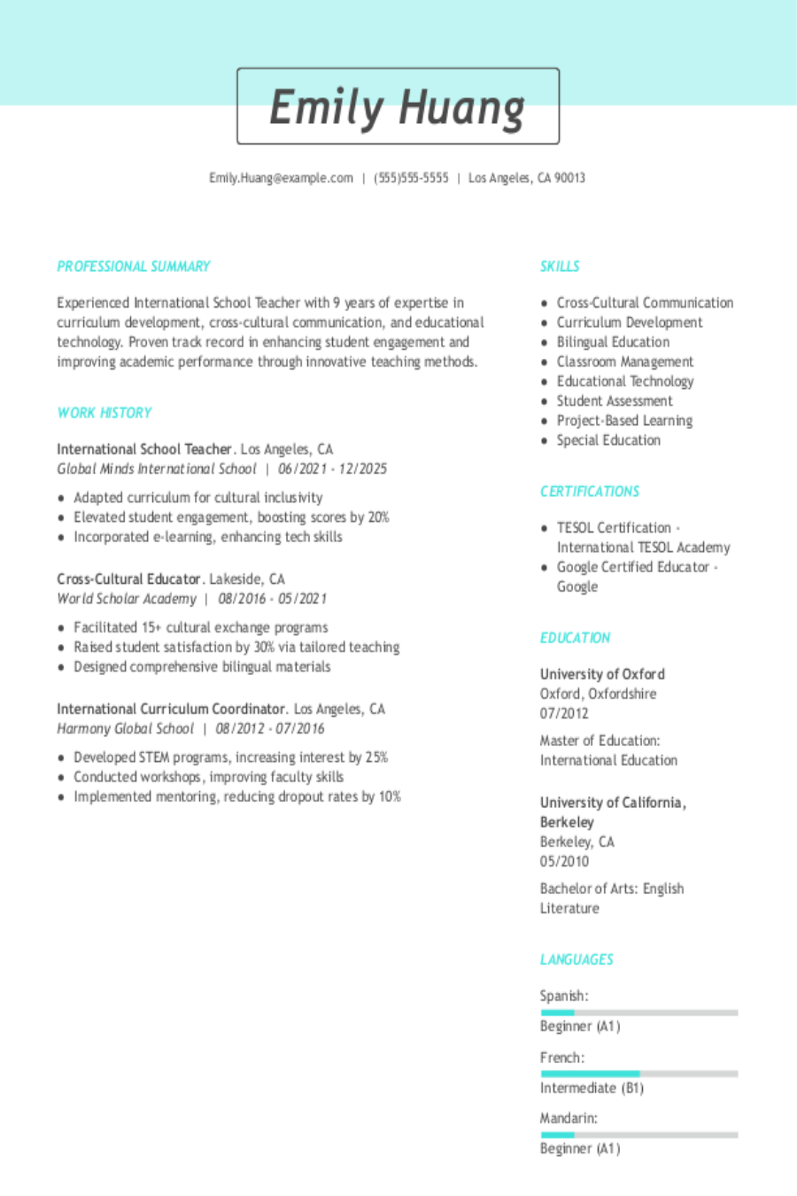 4-international-school-teacher-resume-examples-templates-tips-for-2026