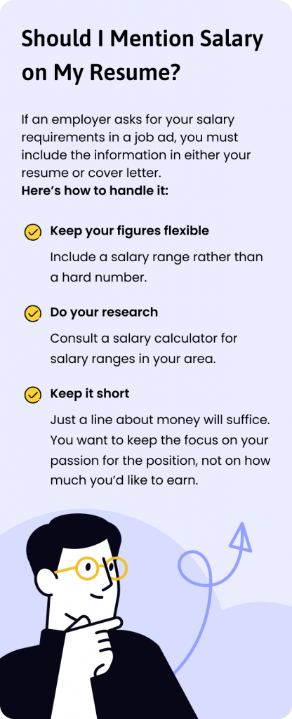 Should I Mention Salary On My Resume Mob