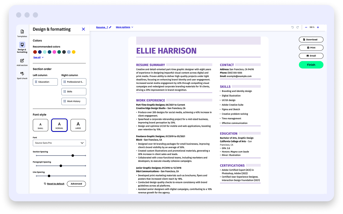 Best Resume Font and Size [14+ Examples]