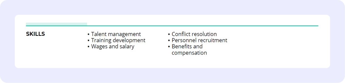 Resume Skills Steps Desk