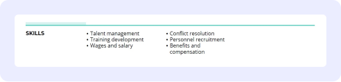 Resume Skills Steps Mob