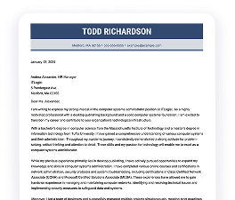 Cover Letter Builder