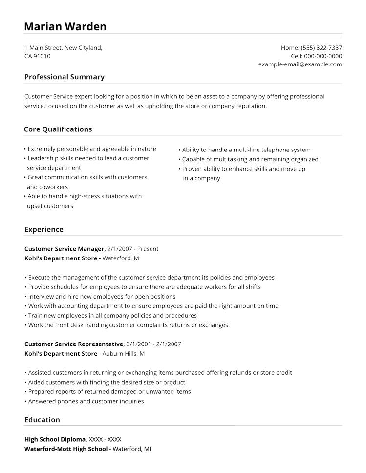 99+ Free Professional Resume Formats  Designs  LiveCareer