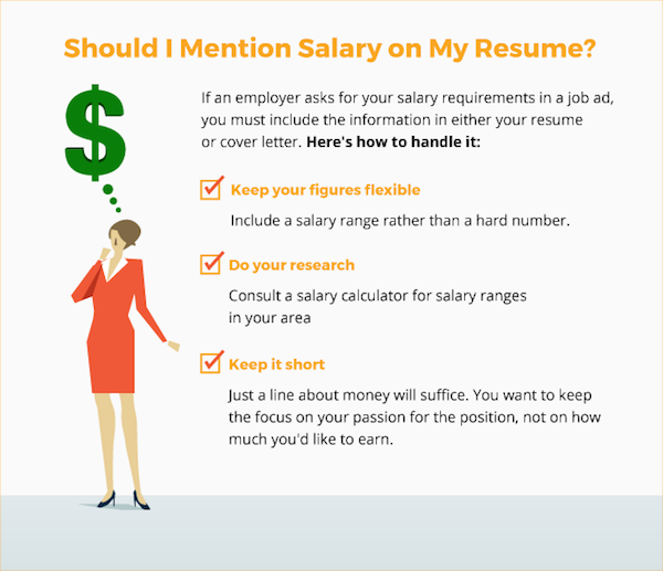 Should You Put Your Salary on a Resume? | LiveCareer