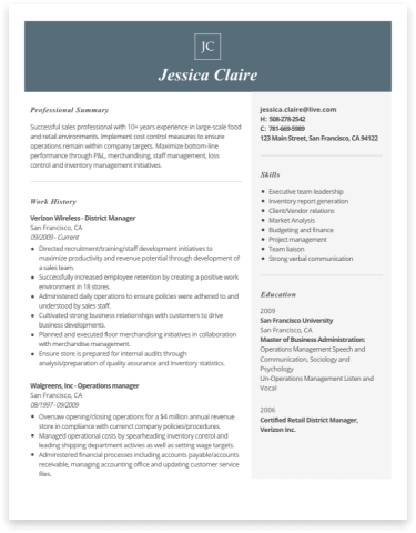 customer service resume livecareer