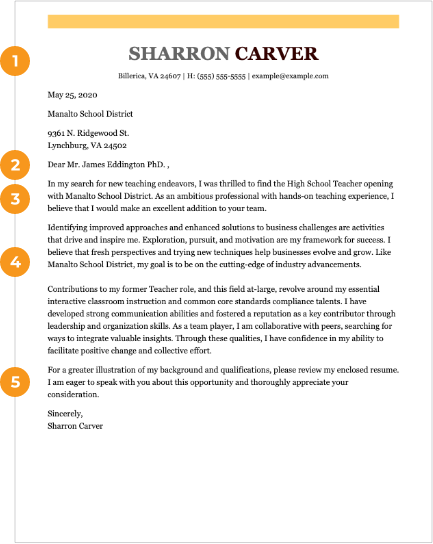 Font And Size For Cover Letter from www.livecareer.com