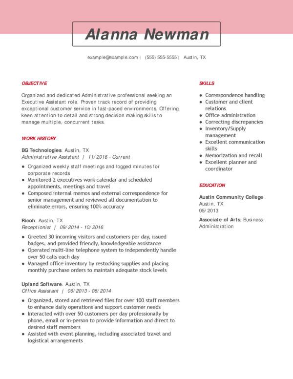 Eye Grabbing Resume Objectives Examples Livecareer