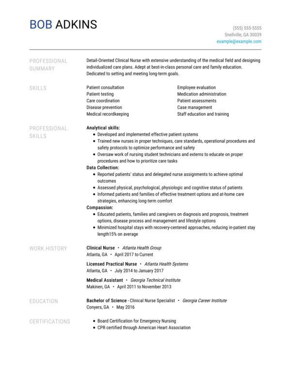 Nurse Practitioner Assessment Template from www.livecareer.com