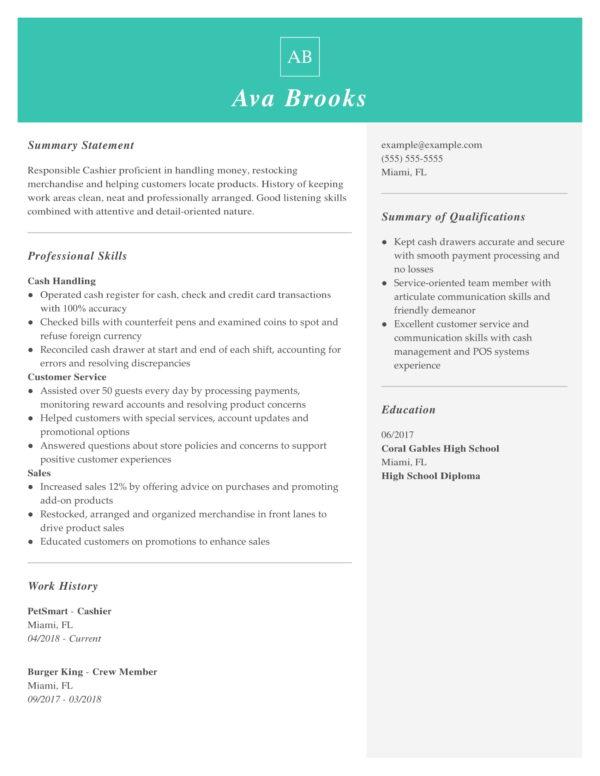 Professional Retail Resume Examples Livecareer