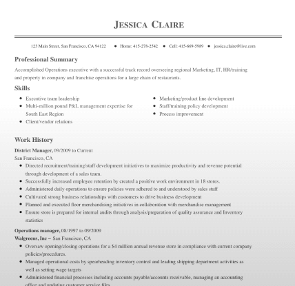 Best Ms Word Resume Template from www.livecareer.com