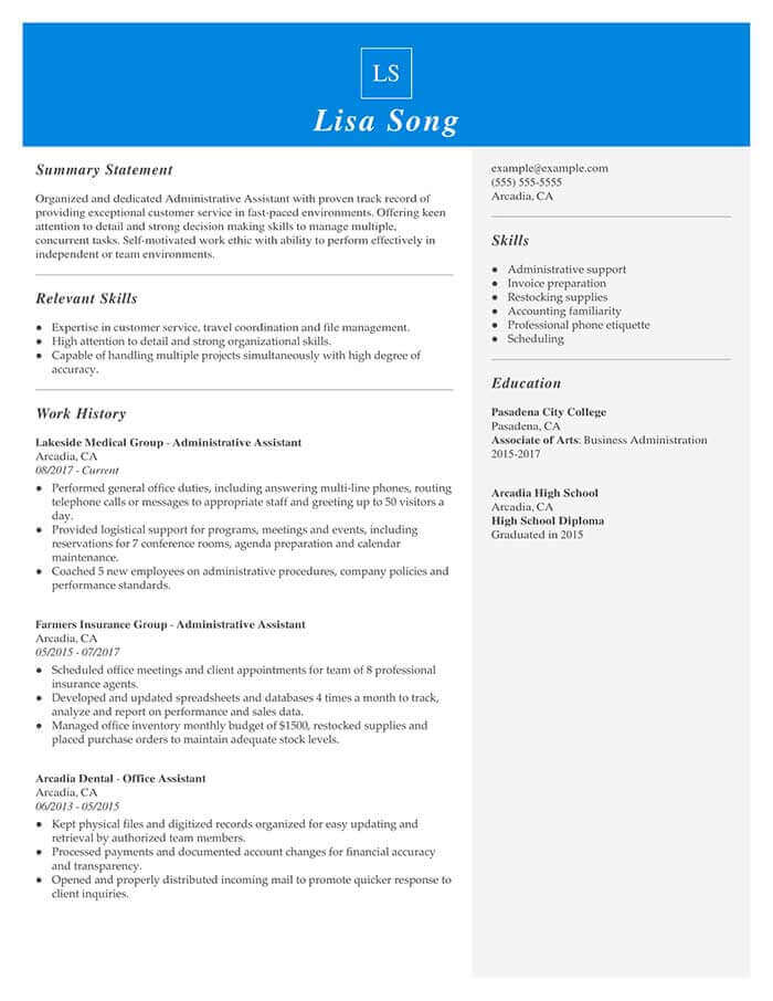 Duties And Responsibilities Of Finance And Administration Officer - Accountant Job Description Job Description Examples Topresume / This document is provided for information purposes only.