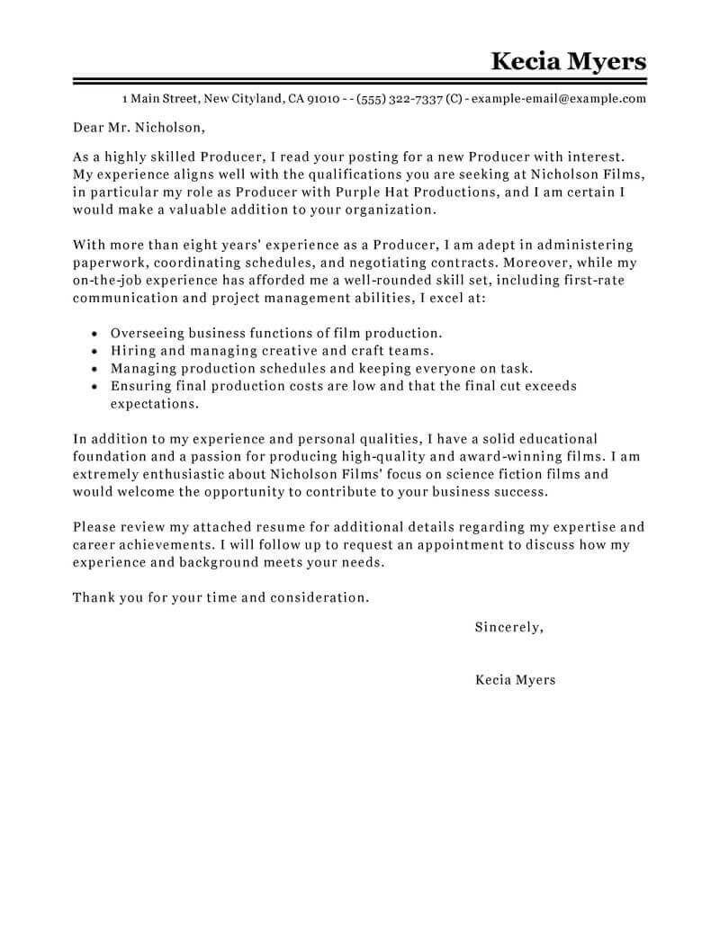 entertainment prefect application letter