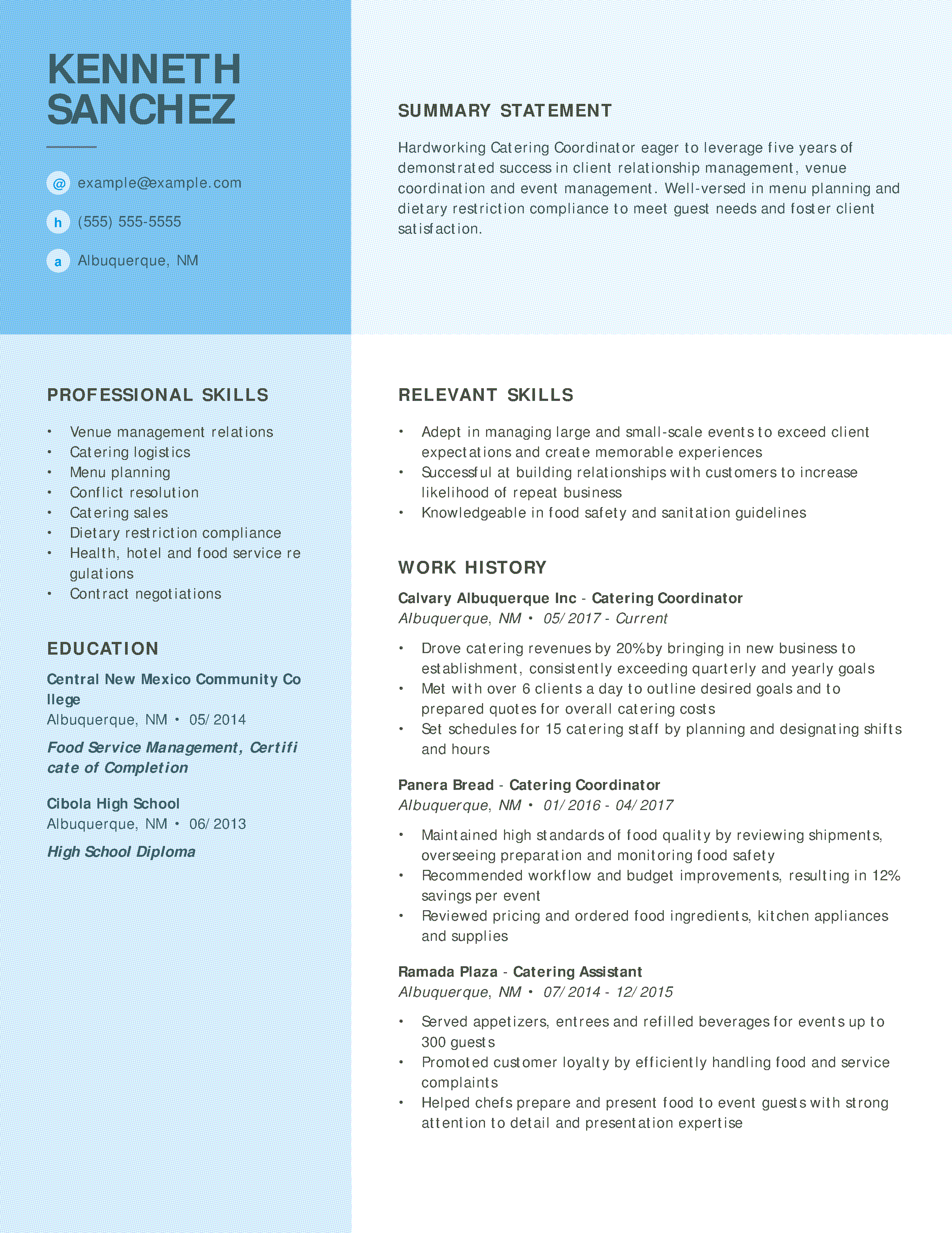 professional-event-planning-resume-examples