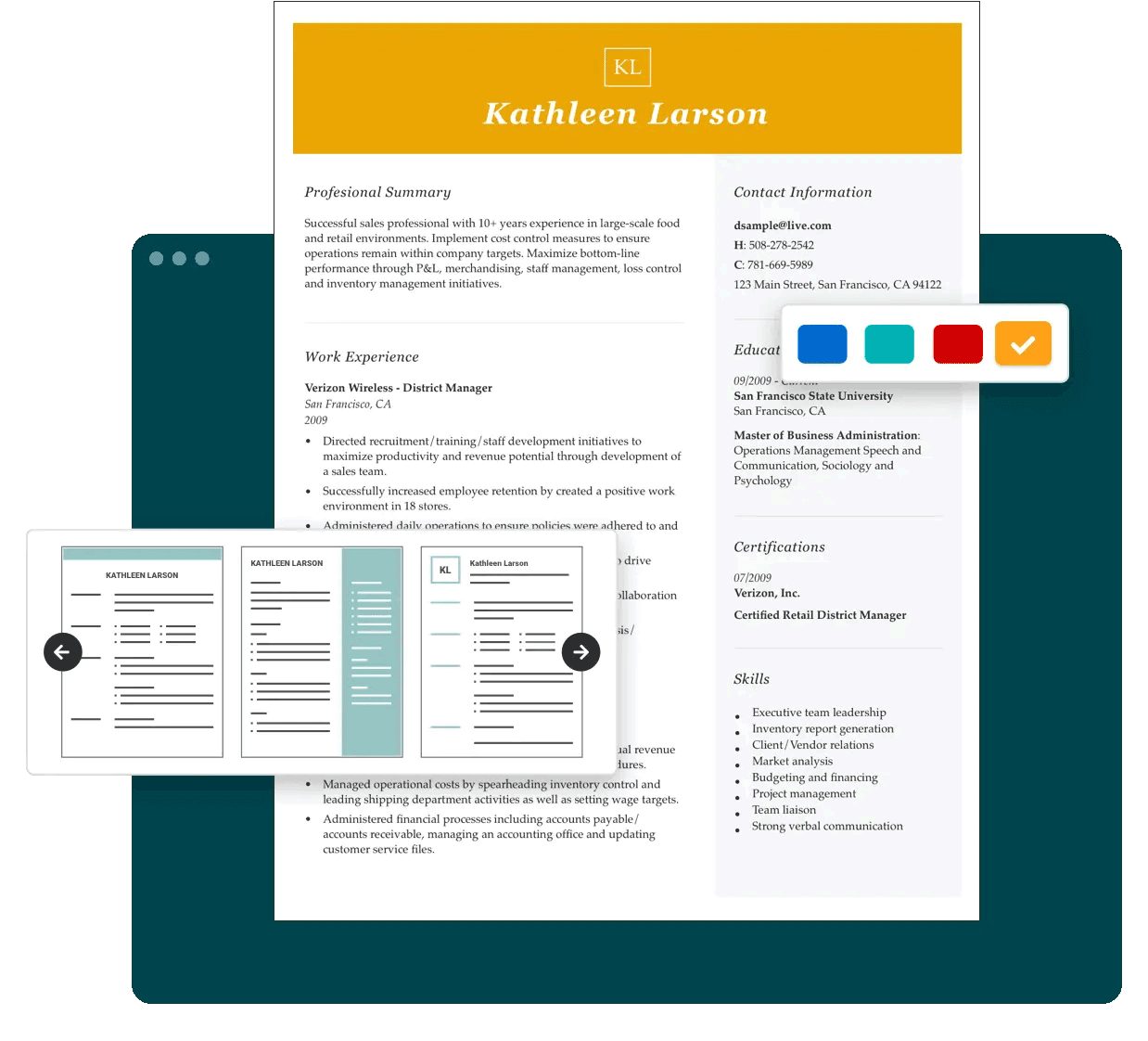 Resume Builder: Create a Professional Resume Online | Free-to-Use
