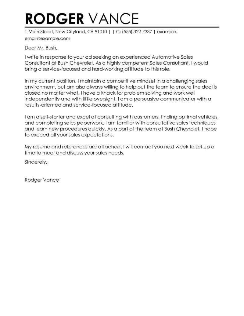 Consulting Cover Letter Sample from www.livecareer.com