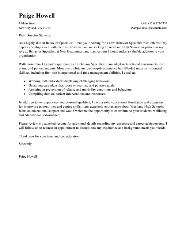 Sample Letter Of Recommendation For A Mental Health Therapist