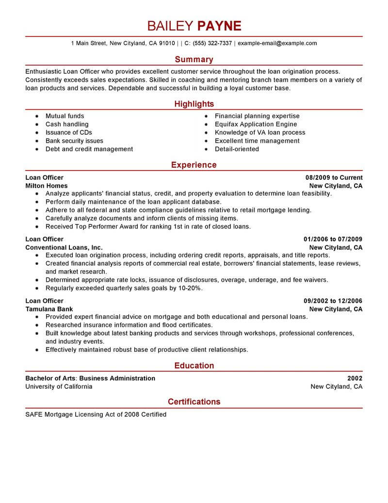 8 Amazing Finance Resume Examples  LiveCareer