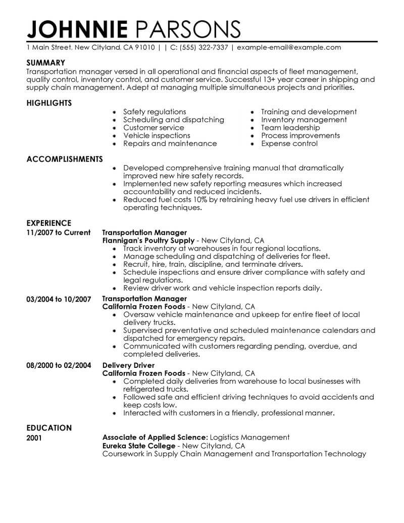 retail store manager resume objective examples